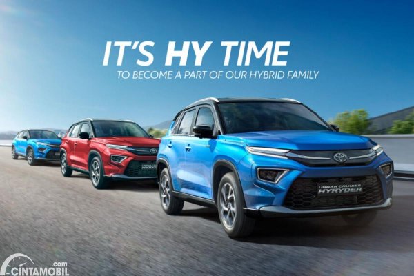 Toyota Hyryder Dirilis, Jadi SUV Hybrid Paling Efisien di Kelasnya