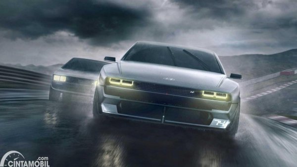 Hyundai Rilis Konsep Mobil Sport N Vision 74 dan RN22e, Retro x Futuristik!