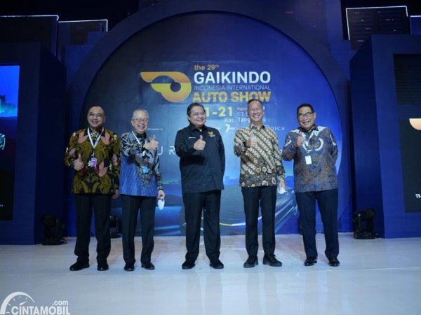 GIIAS 2022 Resmi Dibuka Menko Bidang Perekonomian & Mentri Perindustrian