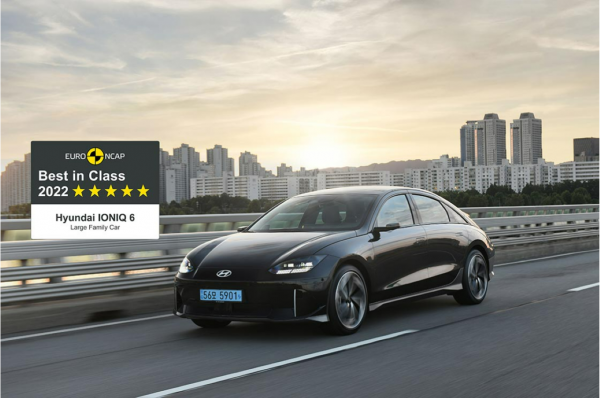 Hyundai Ioniq 6 Raih Bintang 5 Uji Tabrak Euro NCAP
