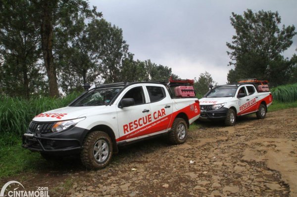 Triton Rescue Car bersama MMKSI Berbagi Kebahagiaan Pasca Bencana Cianjur