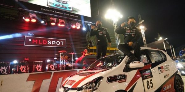 Agya GR Sport Raih 5 Podium Pertama pada Seri Ke-2 MLDSPOT Autokhana Kejurnas Slalom 2023