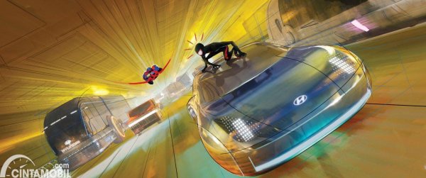 Kolaborasi Hyundai dan Sony Pictures lewat Aksi IONIQ 5 dan IONIQ 6 di Spider-Man: Across the Spider-Verse