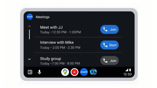 Update Android Auto: Kini Ada Amazon Prime dan Fitur Zoom Call