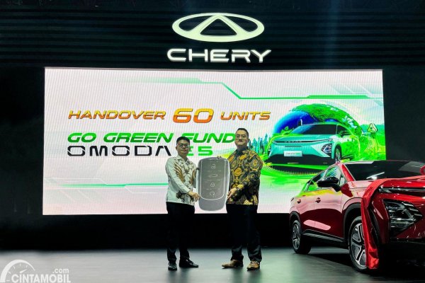 IIMS 2025: Chery Serahkan 60 Unit OMODA E5 untuk Fleet Kepada Bank BSI